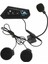 Resveq Intercom Bluetooth Kask Kulaklık Motosiklet Kulaklık 5.0 Bluetooth 4