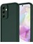 Resveq Newface Samsung Galaxy A17 5g Viera Silikon - Koyu Yeşil 2