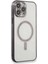 iPhone 13 Pro Max Kılıf Magneticsafe Lazer Silikon - Siyah 1