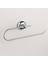 Açık Kağıt Havluluk Krom Gümüş Metal Duvara Monte Vidalı Banyo Tuvalet Mutfak Kağıt Havluluk 25 cm 1