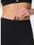 SB5400-001 Power Workout Leggıngs Siyah Düz Kadın Tayt 3