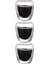 Çift Cidarlı Cam - Kahve - Latte - Espresso - Meşrubat Bardak Seti 250 Ml x 3 Adet 2321 1