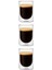 Çift Cidarlı Cam - Kahve - Latte - Espresso - Meşrubat - Bardak Seti 250 Ml x 3 Adet 2127 1