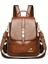 Vintage Anti Hırsızlık Backpack Cüzdan, College Style College School Sırt Çantası, Kadınlar Günlük Seyahat Banliyö Backpackscolor: Siyah (Yurt Dışından) 1
