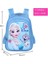 Dondurulmuş Anaokulu Schoolbag Karikatür Elsa Sırt Çantası Moda Erkek Kız Kızlar Bebek Okul Çantası Dondurulmuş Seyahat Bagaj Omuz Çantası Renk: Mavi/boyut: L (Yurt Dışından) 1