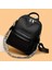 Kadınların Çok Amaçlı Sırt Çantası, Tek Omuz Crossbody Çantası, Şık Yumuşak Deri Kadın Sırt Çantası, Günlük Seyahat Bagcolor: Siyah (Yurt Dışından) 1