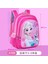 Dondurulmuş Anaokulu Schoolbag Karikatür Elsa Backpack Moda Erkek Kız Kızlar Bebek Okul Çabası Dondurulmuş Seyahat Bagaj Omuz Bagcolor: Mor/boyut: L (Yurt Dışından) 1