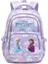 Dondurulmuş Anna Elsa Öğrenci Sırt Çantaları Okul Çantası Su Geçirmez Kadınlar Sırt Çantası Seyahat Çantası Okul Çantası Genç Kızlar Kitap Çantası Renk: Purple2 (Yurt Dışından) 1