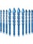 10PCS Crooked Head Eksantrik Matkap Cam Betona Odaklanmış 10 Parçalı Çok Amaçlı Matkap Seti Seramik Tuğla (Yurt Dışından) 2