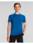 Kombat Wkt Ello Erkek Mavi Bisiklet Yaka Tişört 7