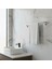 Krom Gümüş Metal Uzun Havluluk 49 cm Duvara Monte Vidalı Lüks Banyo Asma Askı Çubuk Tasarım 5