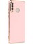 Huawei P30 Lite Kılıf Volet Silikon - Pembe 2
