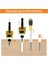 Hex Shank Counterk Matkap Bit Seti 1/8 Inç 9/64 Inç 5/32 Inç Ahşap Konuşma Matkap Bitleri+Ayarlanabilir Bit Derinlik Durumu (Yurt Dışından) 5