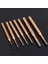 6pcs 3-8mm Silindirik Punch Kesme Alaşım Çelik Çelik Yuvarlak Head Center Punch Kesme Perküsyon Yumruk Iğne El Aletleri (Yurt Dışından) 5