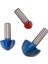 3pcs Yönlendirici Bitleri 1/2 Inç Şafak Çekirdek Kutu Yönlendirici Bit Seti Çap 3/4inch 1-1/4inch 1-5/8inch Yuvarlak Burun Bit Seti (Yurt Dışından) 1