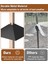 Post Için Metal Sincap Bölmesi, Kuş Besleyici Direkler Için Sincap Geçirmez Bölmeler, Ahşap Kutup Için Açık Sincap Koruyucusu (Yurt Dışından) 5