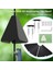 Anti-Rust Squirrel Baffle Katlanabilir Asma Sincap Salcıları Sincap Dövüşü Dış Bahçe Dekoru Etrafında Sargı (Yurt Dışından) 2