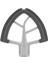 Kitchenaid 4,5-5 Qt Eğimli Başlıklı Stand Mikser Yedek Silikon Çırpıcı Kase Kazıyıcı Bıçak Için Esnek Kenarlı Kürek Ataşmanı (Yurt Dışından) 1