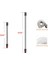 Dyson Vaccum V7 V8 V8 V10 V12 V15 ve V6 Dc Serisi Için Esnek Uzatma Hortumu Ek- Tetik Kiliti, Adaptör Dahil (Yurt Dışından) 3