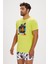 Ricardo Yeşil Baskılı Erkek Tişört 9