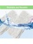 8pcs Değiştirme Köpekbalığı S3501S3901 S3550 S3601 Serisi Steam Pocket Mop Pads Makinesi Yıkanabilir (Yurt Dışından) 2
