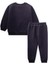 Basic Karyoka Detaylı Sweatshirt Takım 3-8 Yaş K Lacivert 2