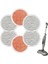 6 Paket S7000 Steam Mop Padleri Köpekbalığı S7000AMZ S7001 S7001TGT S7000 Serisi Steam Mop, Mikrofiber (Yurt Dışından) 2