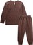 Pijama Takım 3-12 Yaş Kahverengi 2
