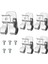 Takım Kemeri Için Matkap Klipsi 633586002 636181001 Vidalı Yedek Parça 5pcs Metal Sürücü Kancası (Yurt Dışından) 1
