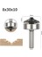 Ahşap Bit Karbür Kesici Için Alt Yatak Yönlendirici Biti Ahşap Freze Kesici ile 8mm Shank Klasik Bit (Yurt Dışından) 5
