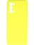 Oppo Reno 5 Pro Kılıf First Silikon - Sarı 1