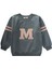 Aplikeli Sweatshirt 3-9 Yaş Çağla Yeşili 1