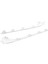 Abs Krom Yedek Ön Sis Fark Kapağı Trim Şeritler For-Bmw X1 F48 2020 (Yurt Dışından) 2