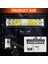 LED Işık Çubuğu 6 Inç 60W 6000LM LED Pods Taşkın Spot Işın Combo Kamyon Atv Teknesi Için Sis Işık Çıkma Işık - 2 Pcs (Yurt Dışından) 3