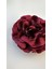 Bordo Kumaş Çiçek Broş 10 cm Yetişkin Kadınlar İçin Şık Tasarım Aksesuar 2