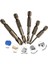 6 Parçalı M35 Kobalt Stubby Matkap Bit Paslanmaz Çelik ve Sert Metaller Için Set Hızlı Chucks ve Impact Sürücüleri (Yurt Dışından) 5