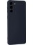 Samsung Galaxy S21 Plus Kılıf Nano Içi Kadife Silikon - Lacivert 3