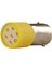 BA9SC-24-S ,sarı 24VAC/DC LED Ampul 1