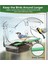 4 güçlü vantuzlu pencere kuş besleyici, dışarıda pencere kuş besleyici temizlik, pencere için akrilik kuş evi (Yurt Dışından) 3