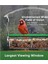 4 güçlü vantuzlu pencere kuş besleyici, dışarıda pencere kuş besleyici temizlik, pencere için akrilik kuş evi (Yurt Dışından) 5