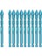 10PCS Fayans Biti Mavi Kürek Matkap Ucu Seti Yüksek Sertlik Eksantrik Matkap Kablosuz Matkap Elektrikli Aletler Aksesuarlar 10MM (Yurt Dışından) 1