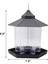 Panorama Kuş Besleyici, Bahçe Bahçesi Dekorasyonu için Çatı Asılı Kuş Besleyici ile Hexagon Hexagon (Gri) (Yurt Dışından) 5