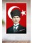 Metal Baskılı Atatürk Koleksiyonu Tablo No 49 - 15 cm x 20 cm 1