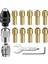 Anahtarsız Chuck1/32 Inç Ila 1/8inch Değiştirme 4486 ve 4485 Matkap Anahtarsız Chuck Shank Rotary Aracı Hızlı Değişiklik Adaptör Kiti (Yurt Dışından) 1