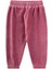Fitilli Kadife Jogger Pantolon 1-10 Yaş Fuşya 2