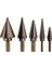 5pcs Hss 4241 Kobalt Adım Matkap Bit Seti Metal Sondaj Deliği Araçları Metal Demir Alüminyum Bakır Çelik Için Koni Matkap Bitleri (Yurt Dışından) 1