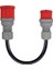 Cee Norm Adaptör 5 x 2,5 Ttr 5/16 Fişa - 5/32A Priz (30CM Kablolu) 1