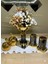 Gold Cam Vazo 5 Parça Eva Aranjman Seti 2