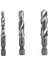 3pcs M6 M8 M10 Yüksek Hızlı Çelik Titanyum Kaplama Kompozit Musluk Matkap ve Tap Entegre Makine Tap Açma Pah Aracı (Yurt Dışından) 1