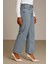 Cedy Denım Kadın Palazzo Yüksek Bel Cotton Jean Pantolon 6
